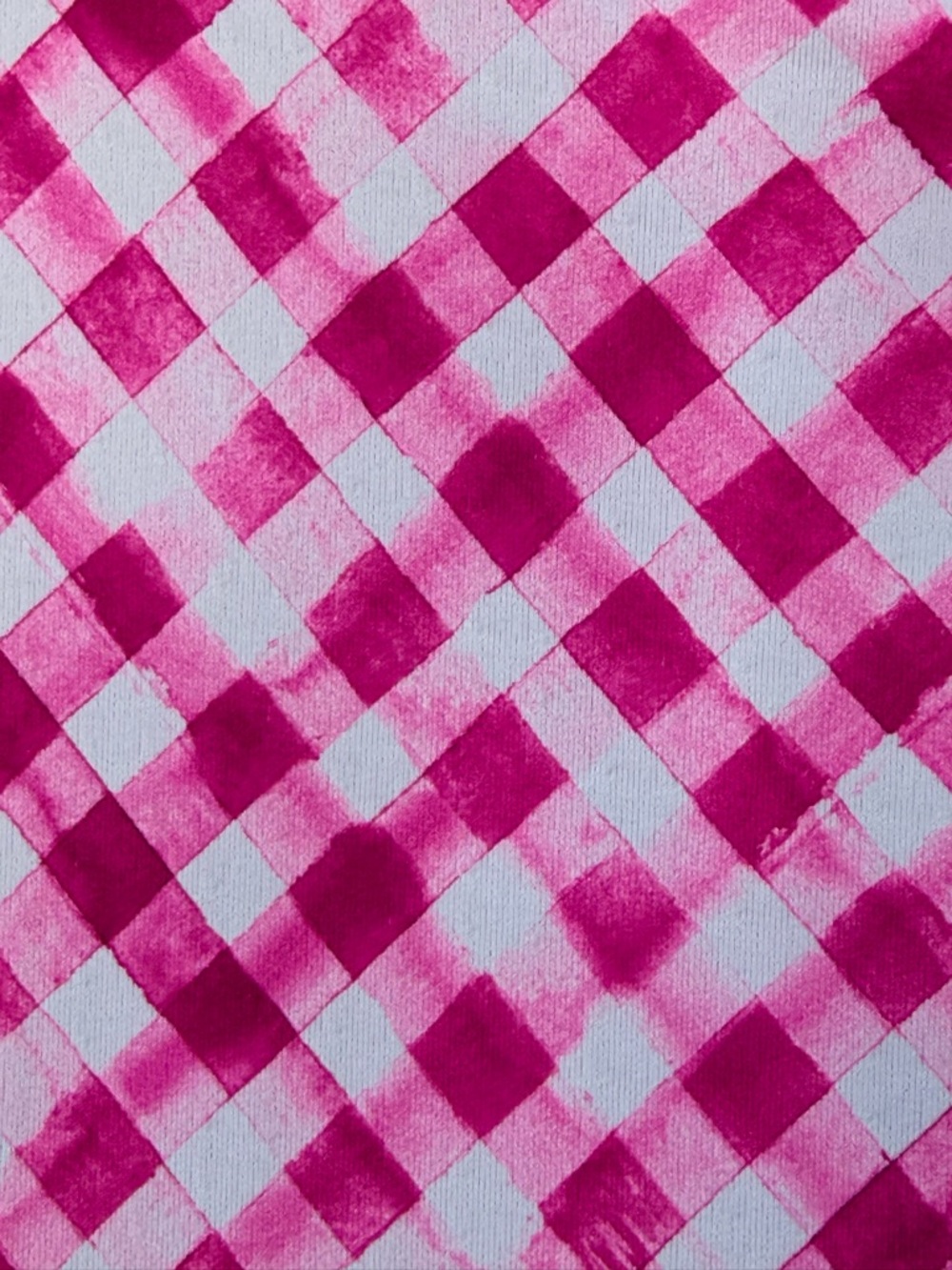 IBKUL Hot Pink & White Gingham Quilted Sleeveless Dress - Picture 5 of 7